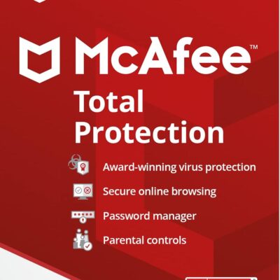 McAfee AntiVirus Plus – 10 Devices, 1 Year ( PC, Android, Mac, iOS ) – McAfee Key – GLOBAL